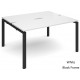 Adapt 1200mm Deep Sliding Top Back to Back Bench Desk